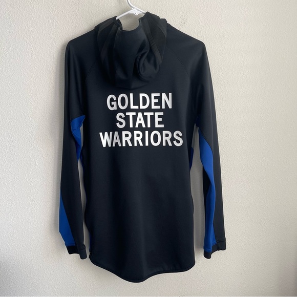 NBA Nike The Town Golden State Warriors Front Zip Hooded Therma Flex Jacket - Picture 3 of 5